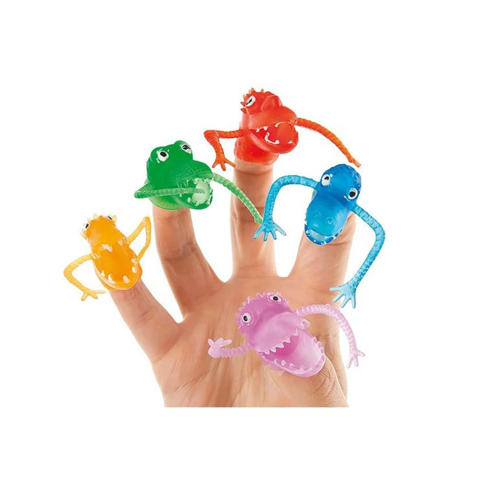 10/20Pcs Finger Puppets Cool Creepy Finger Monsters For Kids Great Party Favors Fun Toys Puppet Show Educational Toys